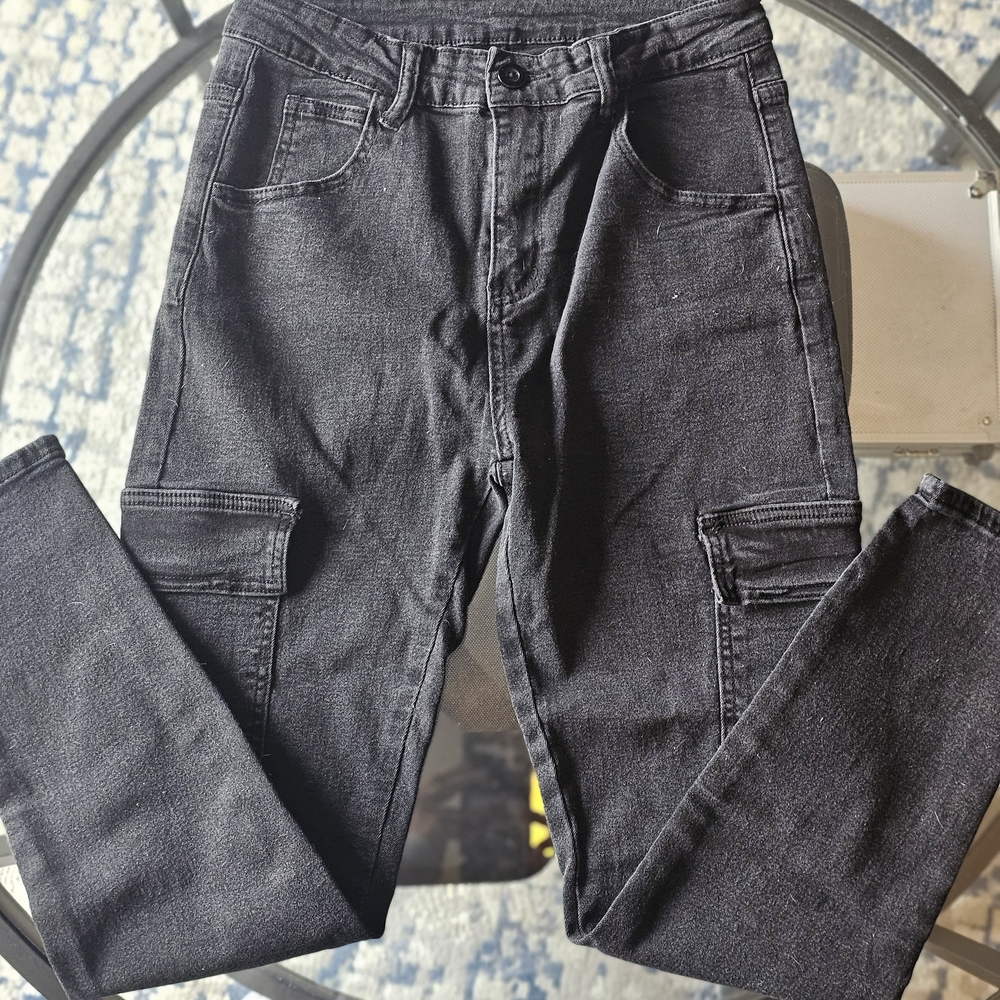 Men's Black Cargo Pants